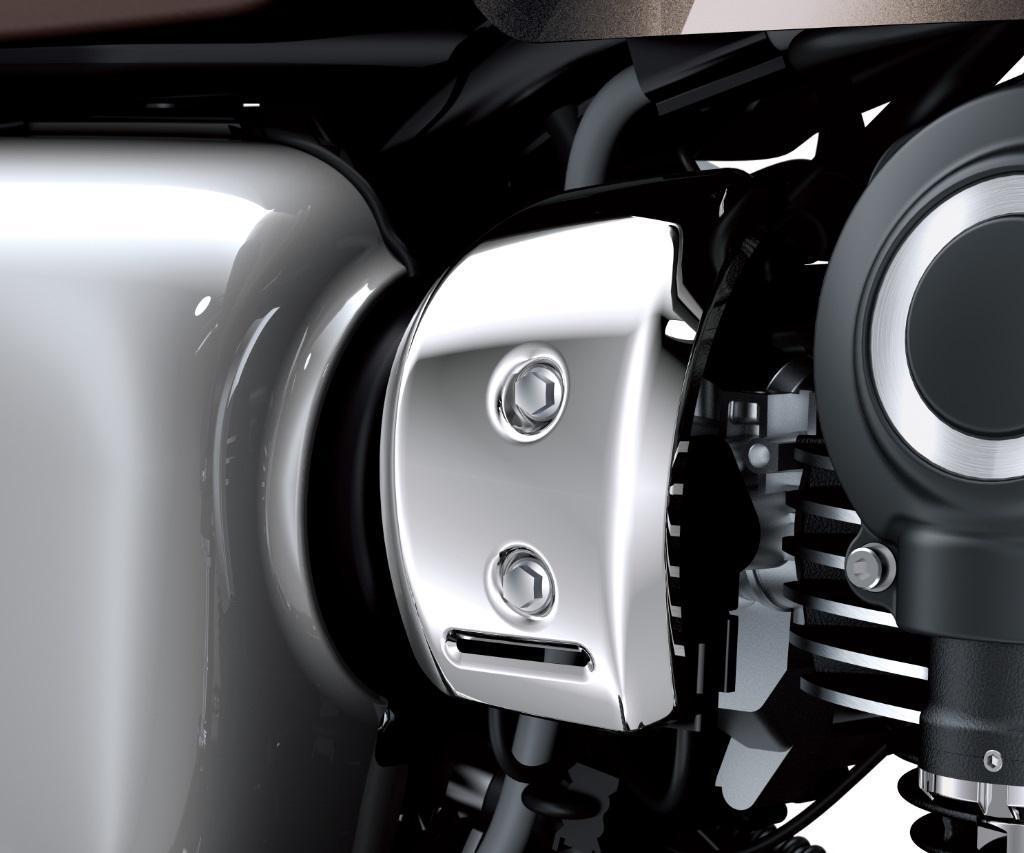 Throttle Body Cover, Chrome, Right Side