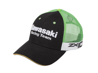 シ*ゲ様 Kawasaki スナップバックキャップ 黒 帽子