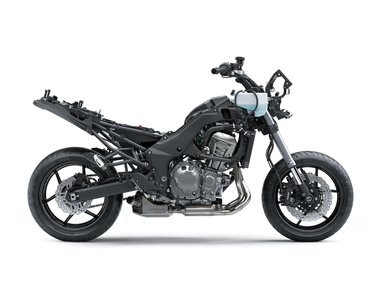 KCMF (Kawasaki Cornering Management Function): IMU-Equipped Total Engine & Chassis Management Package