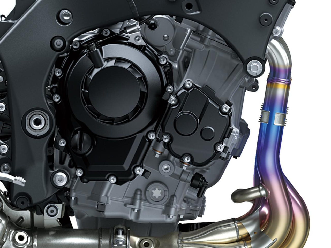 Powerful 998 cm3 Liquid-Cooled, 4-Stroke In-Line Four