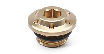Oil Filler Cap, Gold